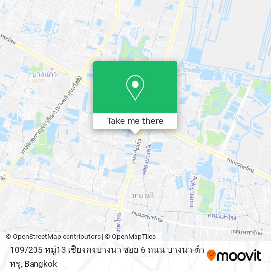 109 / 205 หมู่13 เซียงกงบางนา ซอย 6 ถนน บางนา-ตำหรุ map
