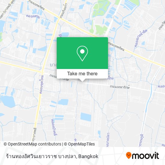 ร้านทองอัศวินเยาวราช บางปลา map