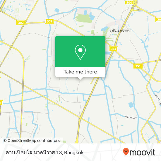 ลาบเป็ดยโส นาคนิวาส 18 map