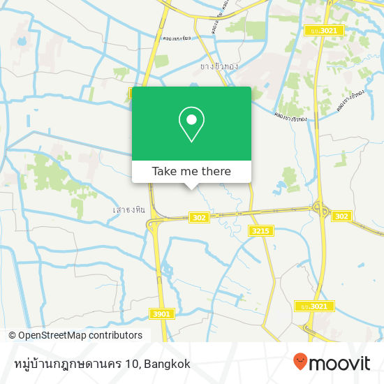 หมู่บ้านกฎกษดานคร 10 map