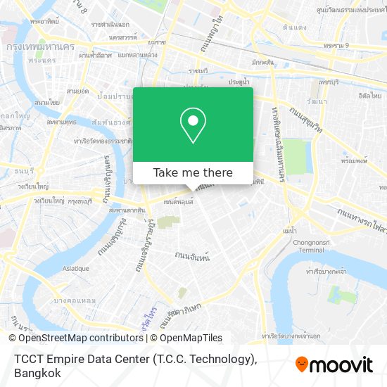 TCCT Empire Data Center (T.C.C. Technology) map