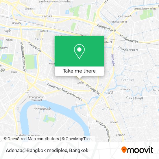 Adenaa@Bangkok mediplex map