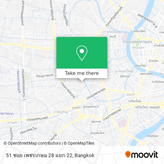 51 ซอย เพชรเกษม 28 แยก 22 map