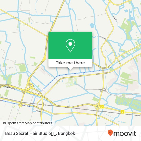 Beau Secret Hair Studio map