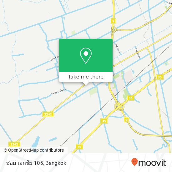 ซอย เอกชัย 105 map