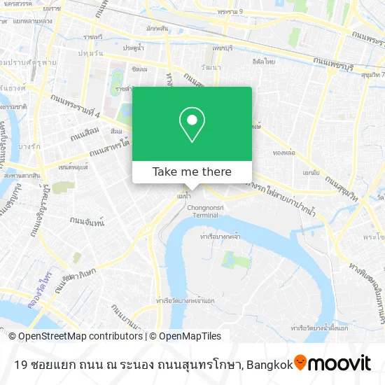 19 ซอยแยก ถนน ณ ระนอง ถนนสุนทรโกษา map