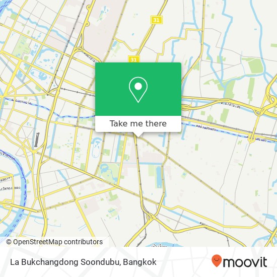 La Bukchangdong Soondubu map