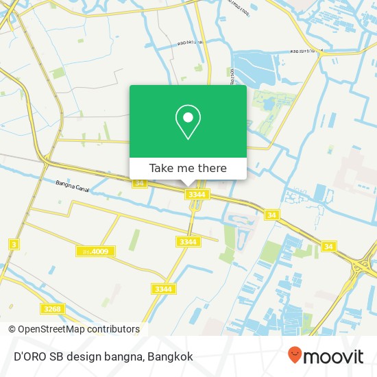 D'ORO SB design bangna map