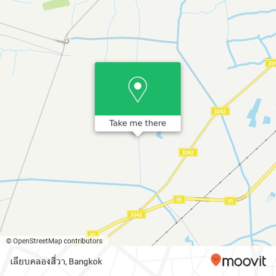 เลียบคลองสี่วา map