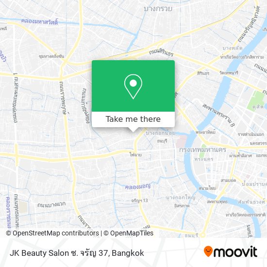 JK Beauty Salon ซ. จรัญ 37 map