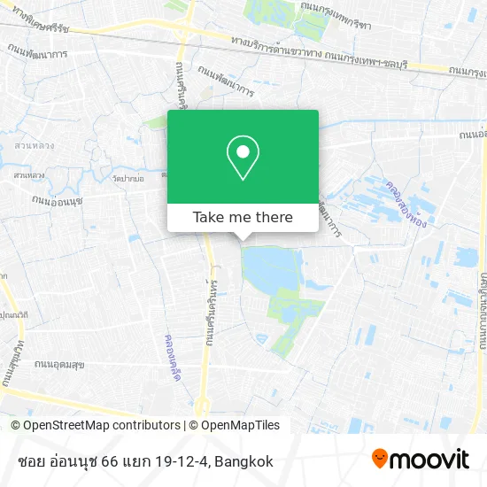 ซอย อ่อนนุช 66 แยก 19-12-4 map