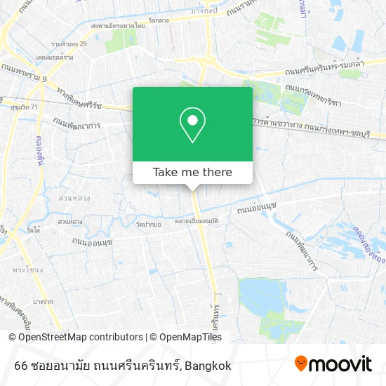 66 ซอยอนามัย ถนนศรีนครินทร์ map