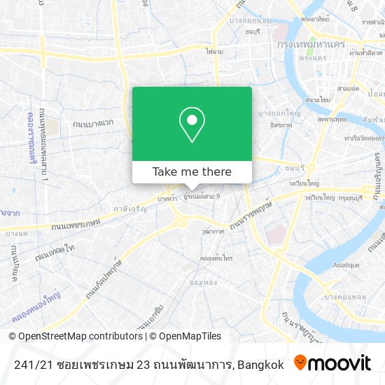 241 / 21 ซอยเพชรเกษม 23 ถนนพัฒนาการ map