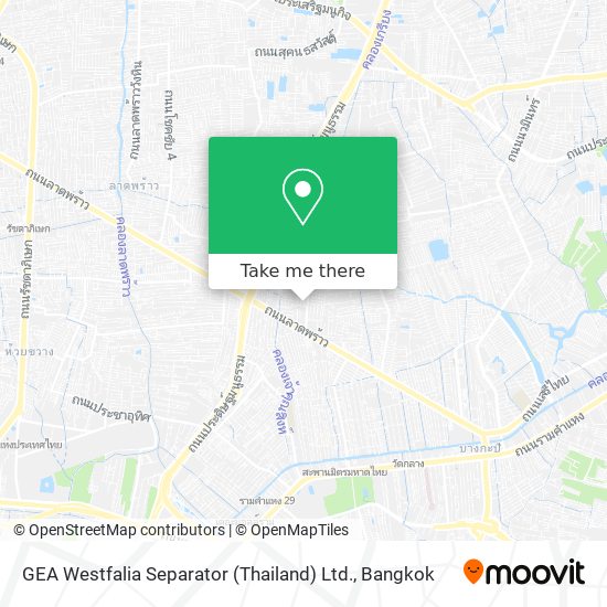 GEA Westfalia Separator (Thailand) Ltd. map