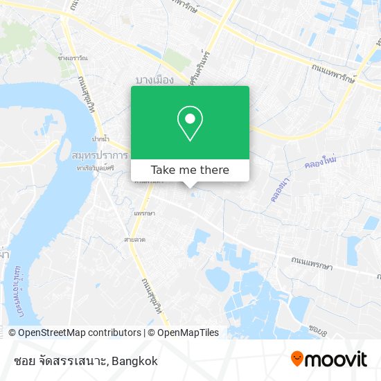 ซอย จัดสรรเสนาะ map