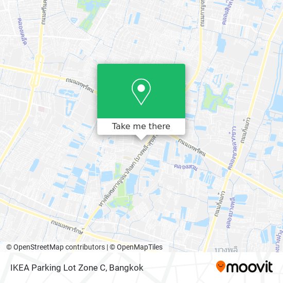 IKEA Parking Lot Zone C map
