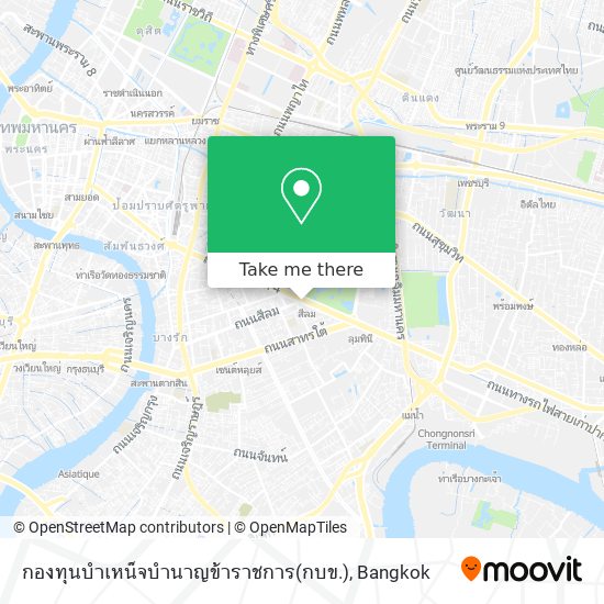 กองทุนบำเหน็จบำนาญข้าราชการ(กบข.) map