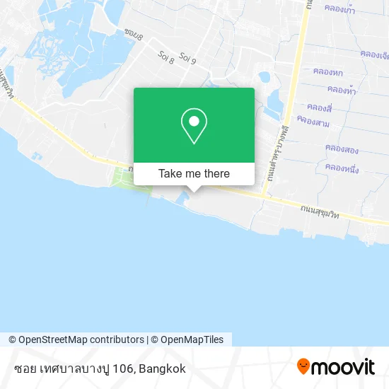 ซอย เทศบาลบางปู 106 map