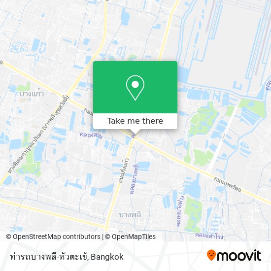 ท่ารถบางพลี-หัวตะเข้ map