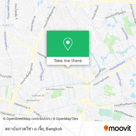 สถาบันกวดวิชา อ.เจี๋ย map