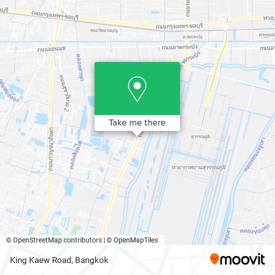 King Kaew Road map