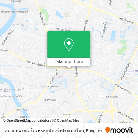 สมาคมพระเครื่องพระบูชาแห่งประเทศไทย map