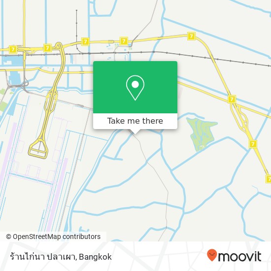 ร้านไก่นา ปลาเผา map