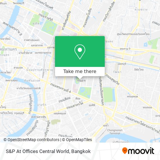 S&P At Offices Central World map