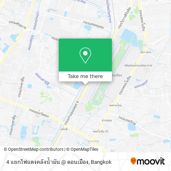 4 แยกไฟแดงคลังน้ำมัน @ ดอนเมือง map
