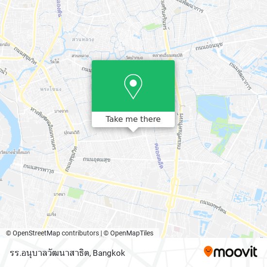 รร.อนุบาลวัฒนาสาธิต map