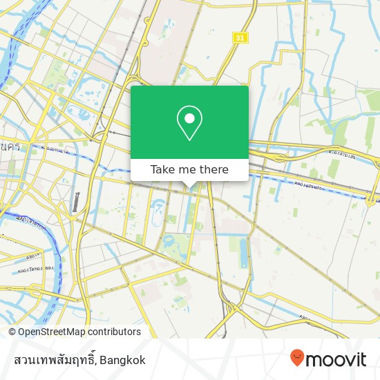 สวนเทพสัมฤทธิ์ map