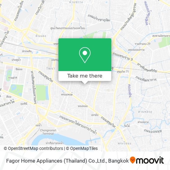 Fagor Home Appliances (Thailand) Co.,Ltd. map