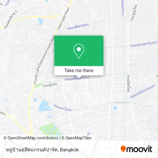หมู่บ้านดุสิตแกรนด์ปาร์ค map