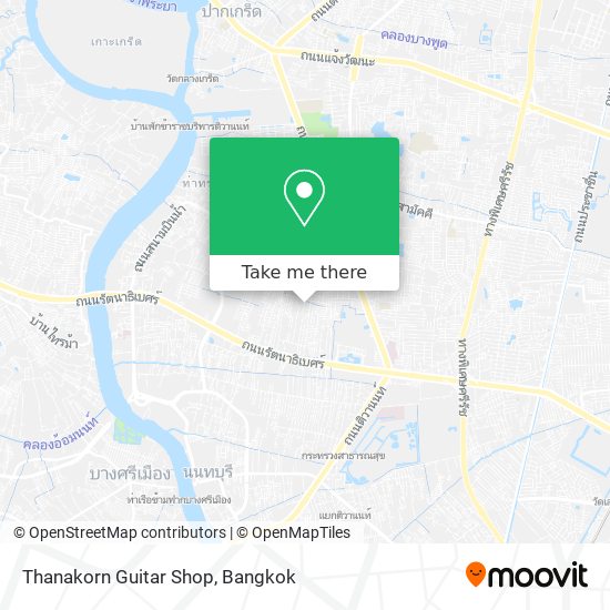 Thanakorn Guitar Shop map