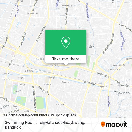 Swimming Pool: Life@Ratchada-huaykwang map