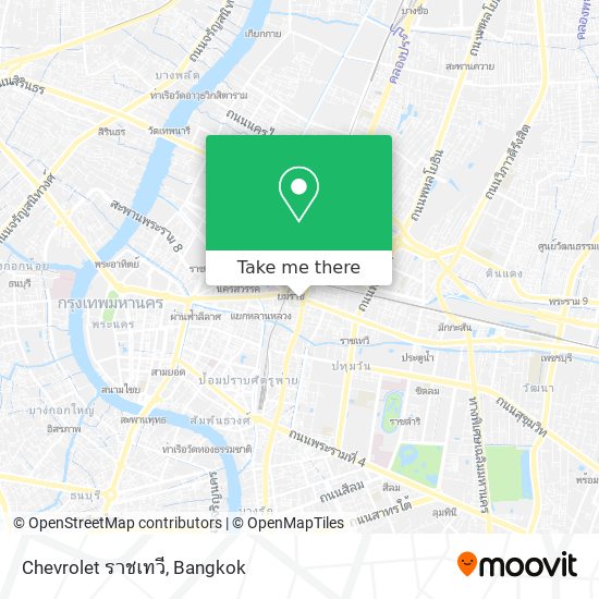 Chevrolet ราชเทวี map