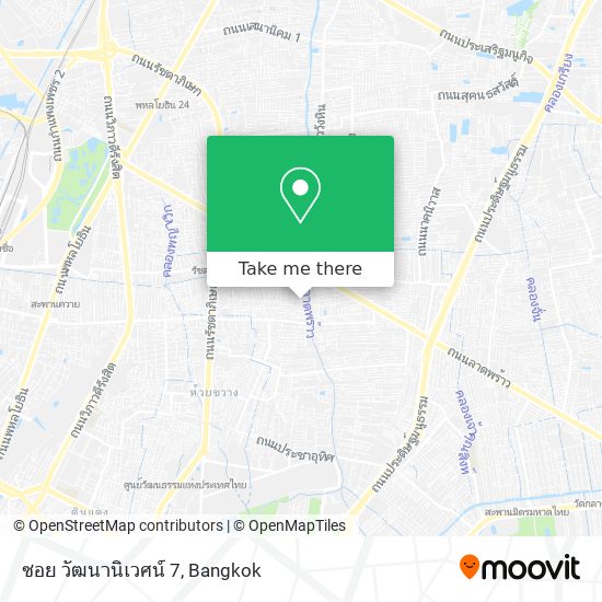 ซอย วัฒนานิเวศน์ 7 map