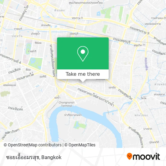 ซอยเอื้ออมรสุข map
