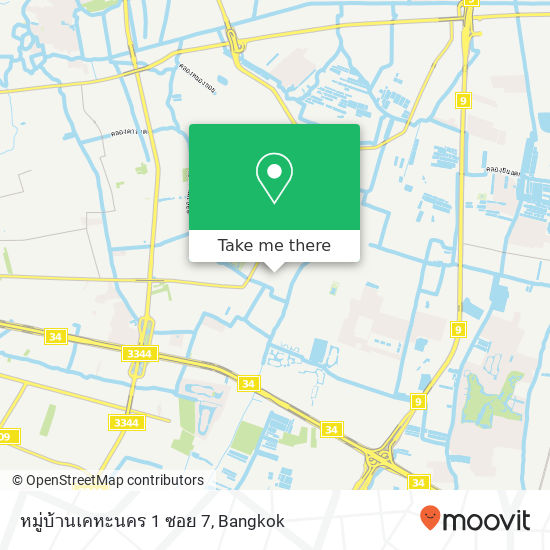 หมู่บ้านเคหะนคร 1 ซอย 7 map