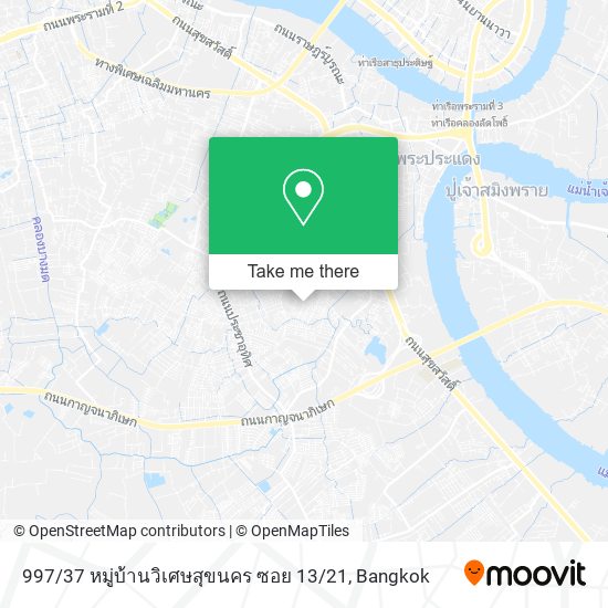 997 / 37 หมู่บ้านวิเศษสุขนคร ซอย 13 / 21 map