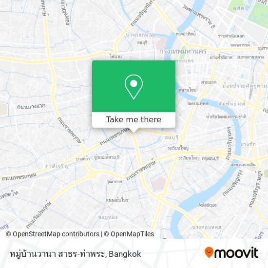 หมู่บ้านวานา สาธร-ท่าพระ map