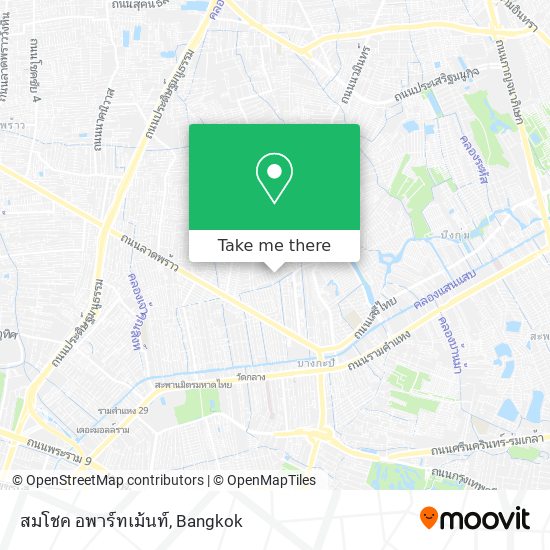 สมโชค อพาร์ทเม้นท์ map