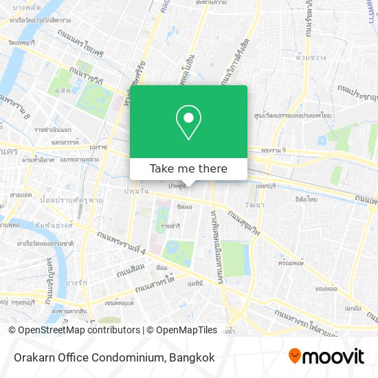 Orakarn Office Condominium map