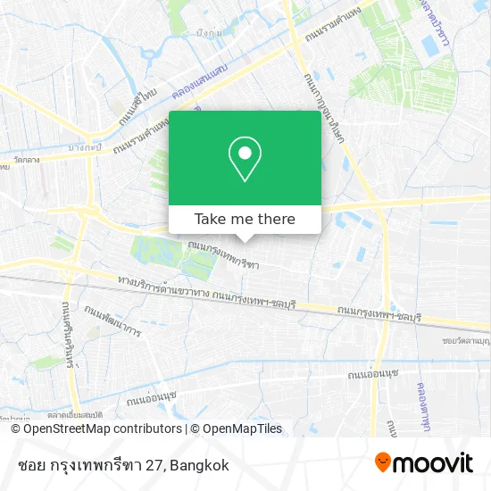 ซอย กรุงเทพกรีฑา 27 map