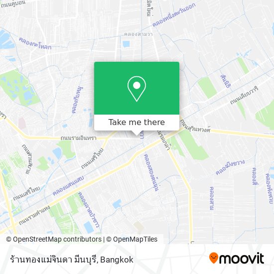 ร้านทองแม่จินดา มีนบุรี map