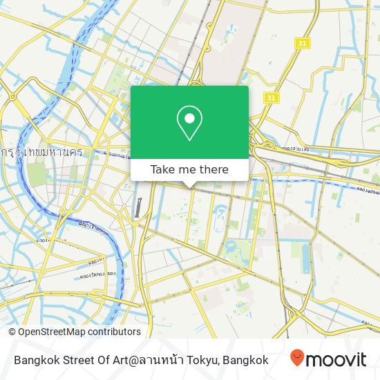 Bangkok Street Of Art@ลานหน้า Tokyu map