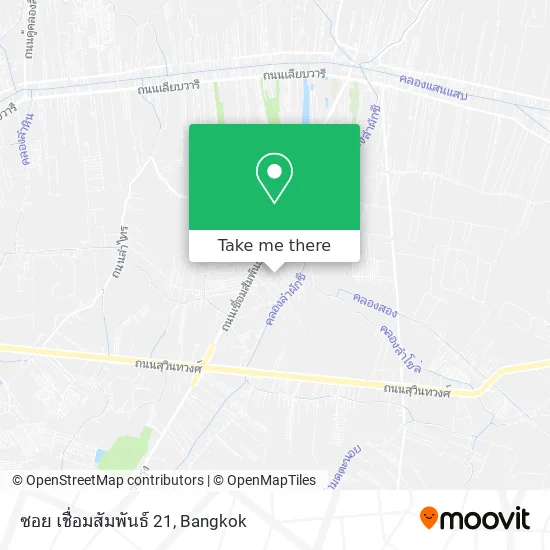 ซอย เชื่อมสัมพันธ์ 21 map