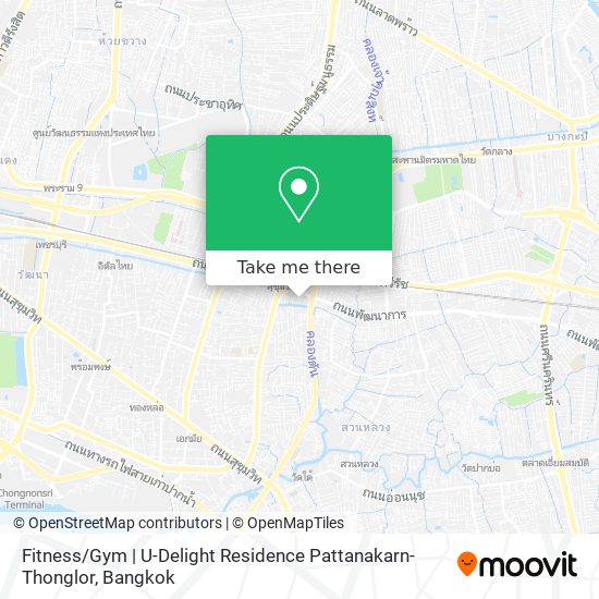 Fitness / Gym | U-Delight Residence Pattanakarn-Thonglor map