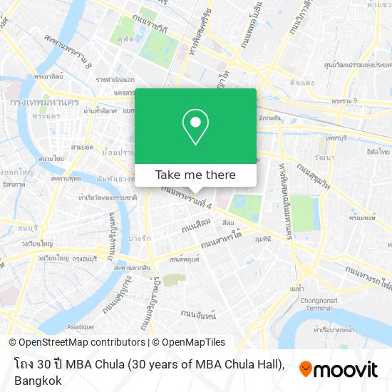 โถง 30 ปี MBA Chula (30 years of MBA Chula Hall) map
