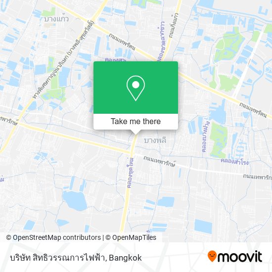 บริษัท สิทธิวรรณการไฟฟ้า map